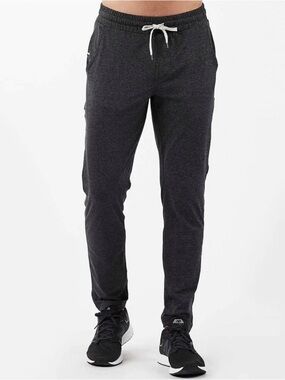 Vouri Men’s Ponto Performance Pants in Charcoal Heather Size XL
